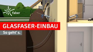 Glasfaser Einbau So geht´ s [upl. by Emilee189]