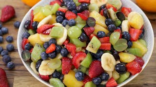 Fruit Salad Recipe [upl. by Lak]