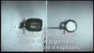 grenade detonation in slow motion [upl. by Aryamo]