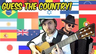 stereotypical music from 25 countries can you guess them [upl. by Ahsinna]