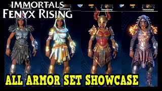 Immortals Fenyx Rising All Armor Set Showcase Character Customization Options [upl. by Aldis216]