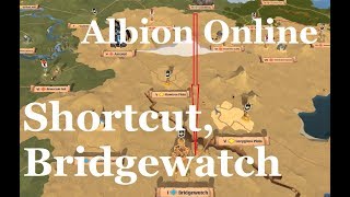 Albion Online  Caerleon to Bridgewatch fast almost safely [upl. by Areehs]