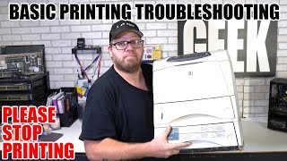 Basic Printing Troubleshooting Steps  I still hate printing [upl. by Ylagam]