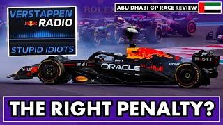 2024 Abu Dhabi Grand Prix Race Review  P1 Podcast [upl. by Mateo]