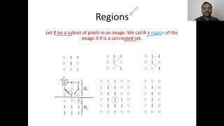 Digital Image  Adjacency Connectivity Regions and Boundaries [upl. by Sherill370]