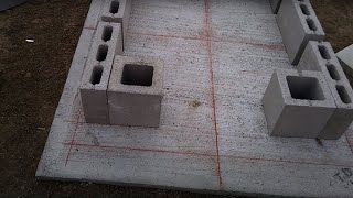 Incinerator Build Part 4 Fire testing homemade refractory concrete [upl. by Adleme]