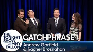 Catchphrase with Andrew Garfield and Rachel Brosnahan [upl. by Aloysia]