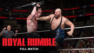 FULL MATCH  Big Show vs Brock Lesnar Royal Rumble 2014 [upl. by Vilma]