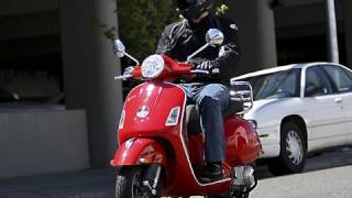 2008 Vespa GTS 250ie Scooter Review [upl. by Amorita]