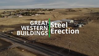 How to Build a Steel Building  Erecting the Steel [upl. by Huda]