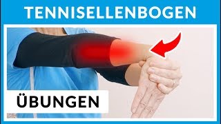 Tennisellenbogen  Tennisarm behandeln ▶ Übungen Teil 1 [upl. by Xenos]