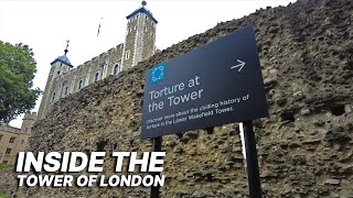 INSIDE THE TOWER OF LONDON FULL TOUR 🇬🇧 a fortress a palace amp prison with 1000 yrs of history [upl. by Roskes679]