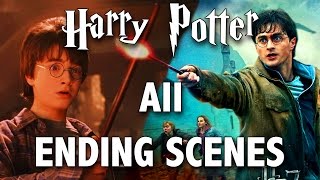 All Harry Potter Ending Scenes [upl. by Amice]