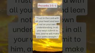 ♱ Proverbs 356 NIV ♱ [upl. by Elitnahc]