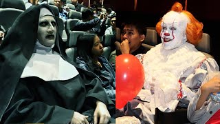 FUNNIEST Scare Pranks COMPILATION  Pennywise VS Valak Whos Scarier [upl. by Kaplan53]