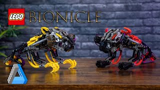 LEGO® Bionicle 8538 Muaka amp KaneRa  Review [upl. by Walter6]