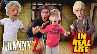 GRANNY Chapter Two IN REAL LIFE Funhouse Family [upl. by Acnaib]