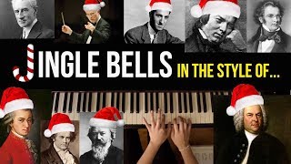 Jingle Bells in Various Classical Composer Styles [upl. by Shishko]