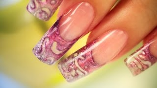 3D Encapsulated Acrylic Nails  Step by Step Tutorial [upl. by Jonah]