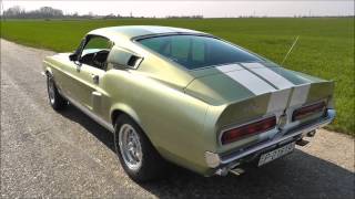 1967 Shelby GT500 revving and accelerations [upl. by Zadack]