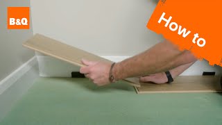 How to lay laminate flooring [upl. by Kendre]