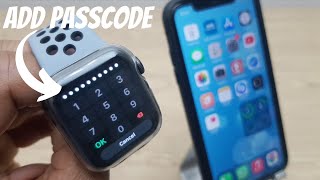 How To Setup A Passcode On Apple Watch [upl. by Trefor313]