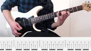 Asturias on Electric Guitar lesson w TAB [upl. by Olatha]