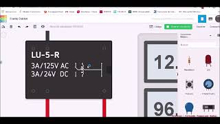 TINKERCAD  CONEXIONADO RELÉ [upl. by Mellitz]