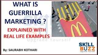 What is Guerrilla Marketing Real life case studies and examples  Best Marketing Campaigns [upl. by Colinson]