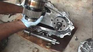 Chevy Astro AWD Shorty Borg Warner 4472 Transfer Case Change [upl. by Aitas675]