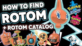 How to Find Rotom in Pokemon Sword and Shield amp Rotom Catalog [upl. by Javier427]