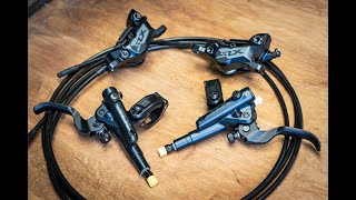 SHIMANO SLX M7120 BRAKESET INSTALLATION [upl. by Uhsoj707]