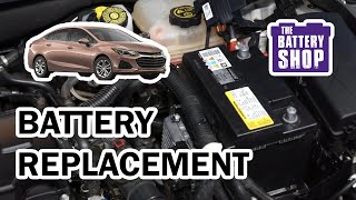 Chevrolet Cruze  New Battery Install [upl. by Alten]