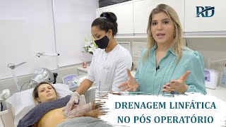 Drenagem linfática no pós operatório  Dra Leticia Suave [upl. by Esylla]