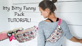 The CUTEST fanny pack  Tutorial [upl. by Eixela]