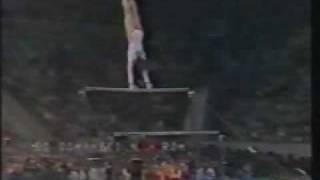 Nadia Comaneci 1980 Olympics Compulsories Bars [upl. by Stockwell]