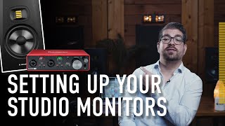 How to Setup Your Studio Monitors With an Audio Interface  ADAM Audio [upl. by Leod296]