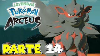 ¡ARCANINE DE HISUI  PARTE 14  LEYENDAS POKÉMON ARCEUS [upl. by Drus]