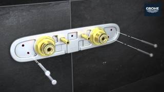 GROHE Rainshower SmartControl installation video [upl. by Zacharia754]