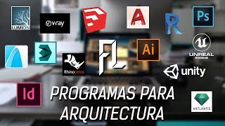 Programas de arquitectura y ¿cual usar [upl. by Cornwall]