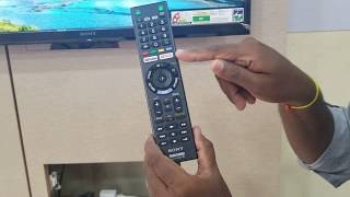 Sony Remote control setting  Sony tv remote demo [upl. by Aniret]