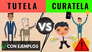 Descubre las Diferencias entre TUTELA y CURATELA Con EJEMPLOS [upl. by Loredana]