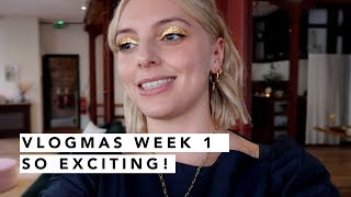 VLOGMAS WEEK 1  Estée Lalonde [upl. by Kristy681]