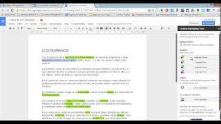 Haciendo resúmenes y esquemas con Google Apps [upl. by Bary739]