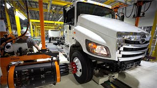 Hino Trucks Plant  Production Light and Medium Duty Trucks [upl. by Nyvets]