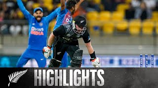 India Win Another Super Over Thriller  FULL HIGHLIGHTS  BLACKCAPS v India  4th T20 2020 [upl. by Anitteb]