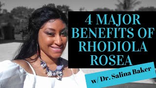 Rhodiola Rosea Benefits  4 Major Benefits of Rhodiola [upl. by Antipus]