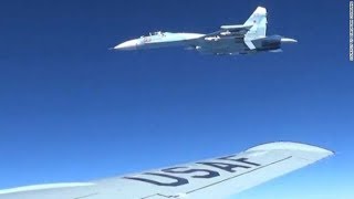 Gila Jet Tempur Rusia Pepet Pesawat Intai AS Dalam Jarak 15 Meter [upl. by Silliw551]