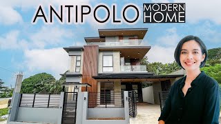 House Tour 348 • Modern 5Bedroom Masterpiece House in Antipolo  Presello [upl. by Otila]