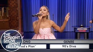 Musical Genre Challenge with Ariana Grande [upl. by Derdle]